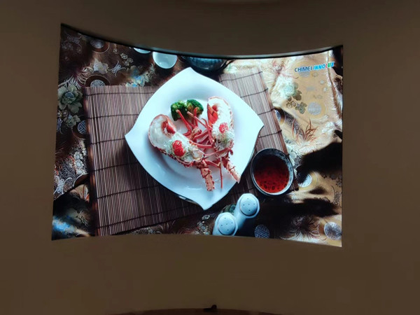 牙克石室内P2.5弧形LED屏